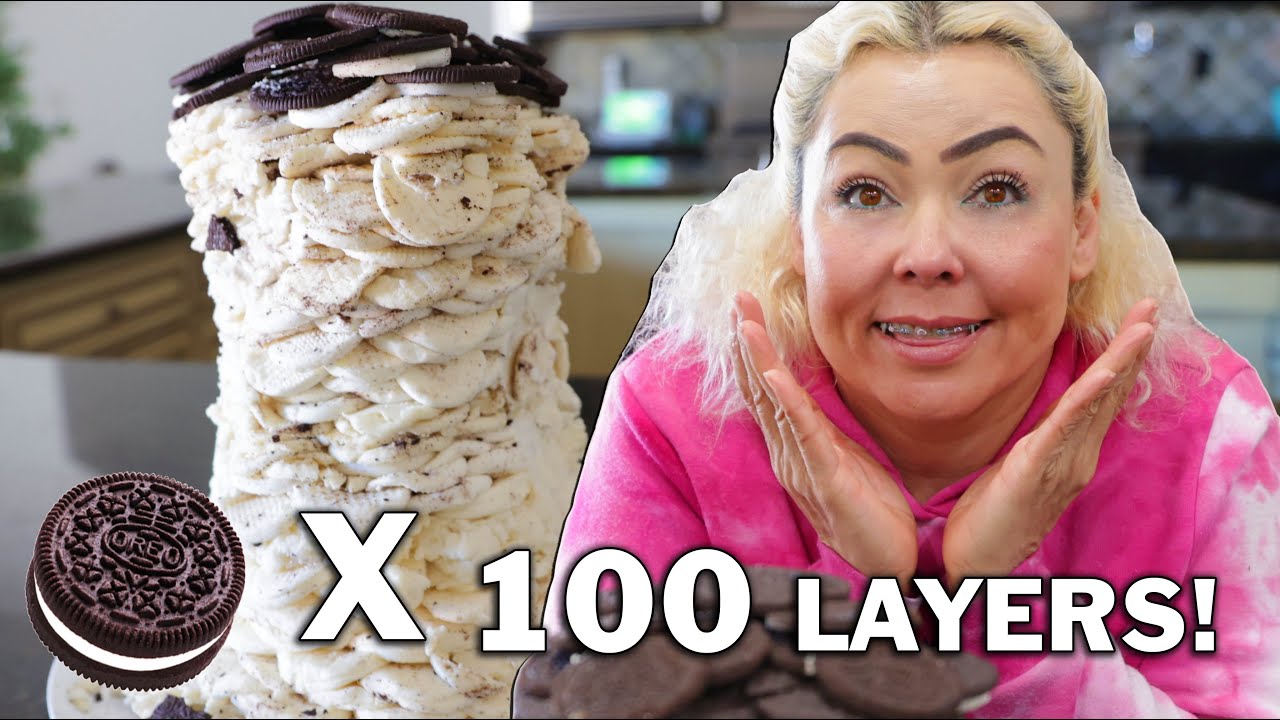 100 LAYERS OF FOOD CHALLENGE!