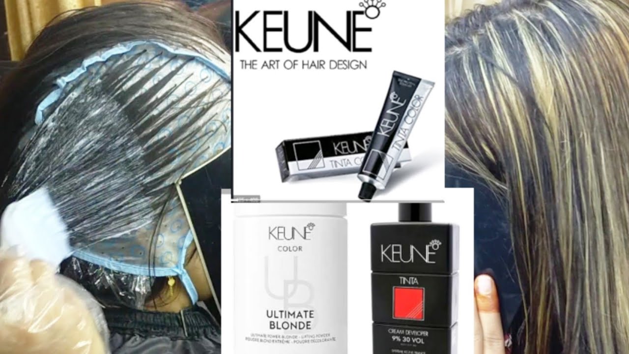Hair Highlights With kuene ||#KeuneHighlights ||Complete Details Video ||#Ideallifestyle