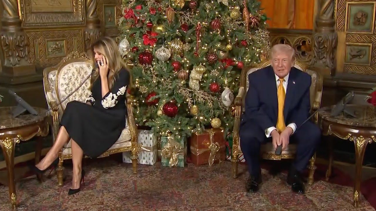 LIVE: Trump Participates in NORAD Santa Calls