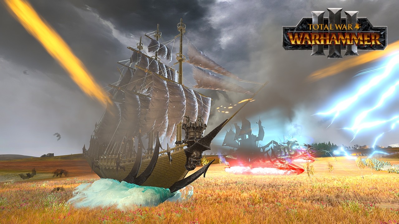 Vampire Coast vs Khorne - Vampire Coast Ships Mod | Total War WARHAMMER3 Thrones of Decay | 4K