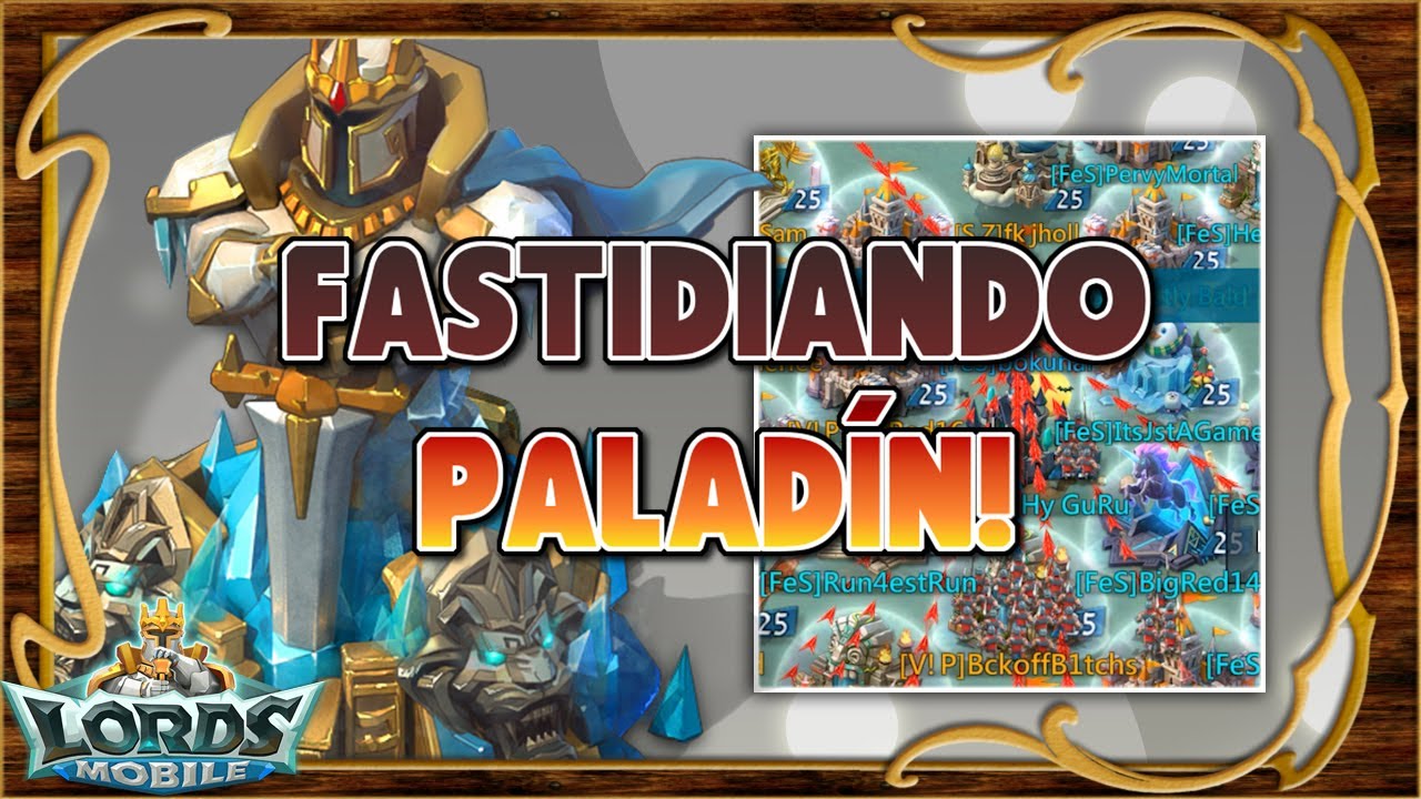 Rally trap en Paladín y WoW fastidiando rally leads! Ataques mixtos vs set F2P! - Lords Mobile ES