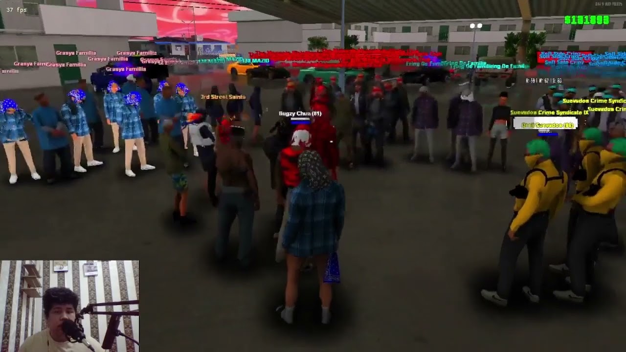 GTA SAMP GODFATHER MEETING IN MGCRP GONE WRONG