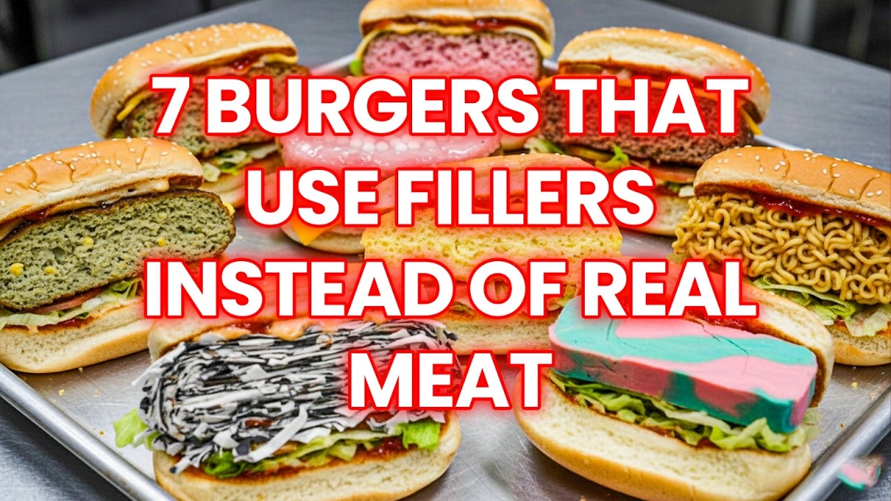 7 Burgers That Use Fillers Instead of Real Meat