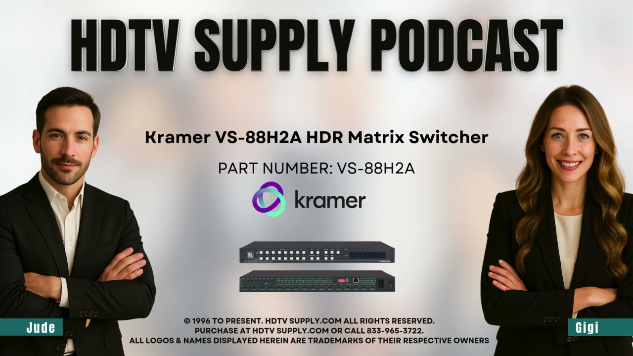 Kramer VS-88H2A HDR Matrix Switcher
