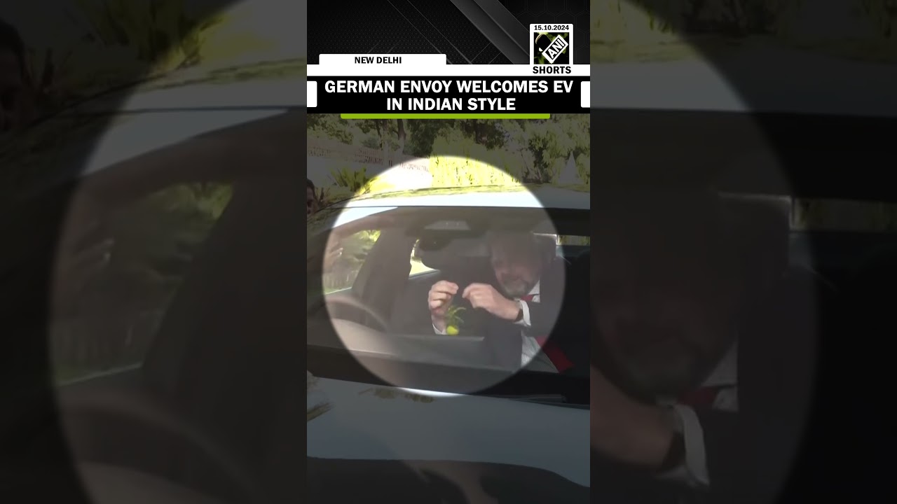 &lsquo;Smashing coconut, hanging lemon and chilies,&rsquo; How German Ambassador Ackermann welcomed new EV
