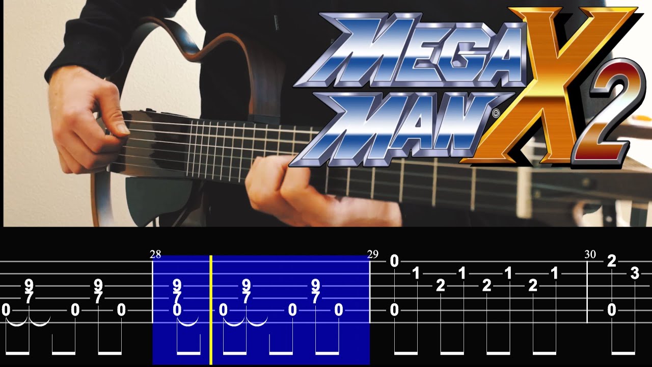 MEGA MAN X2 Bubble Crab Theme +TAB