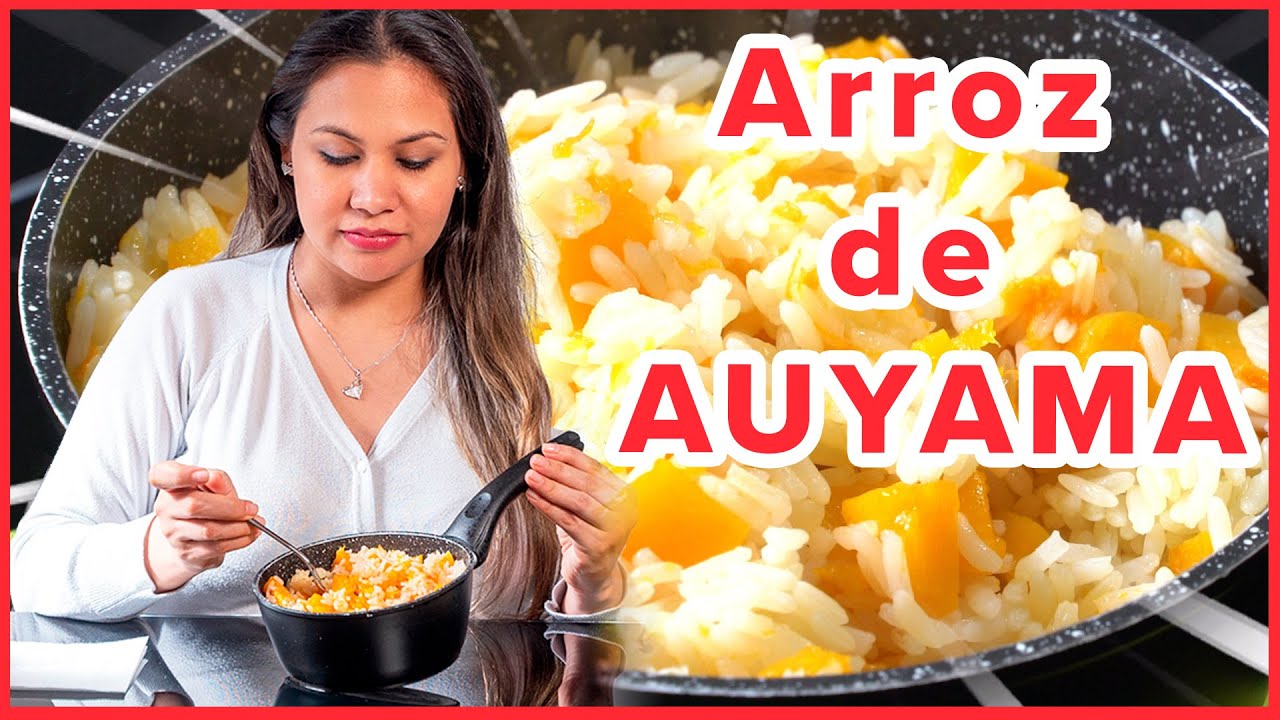 Arroz de auyama o de calabaza🎃👌 Sabroso y nutritivo!
