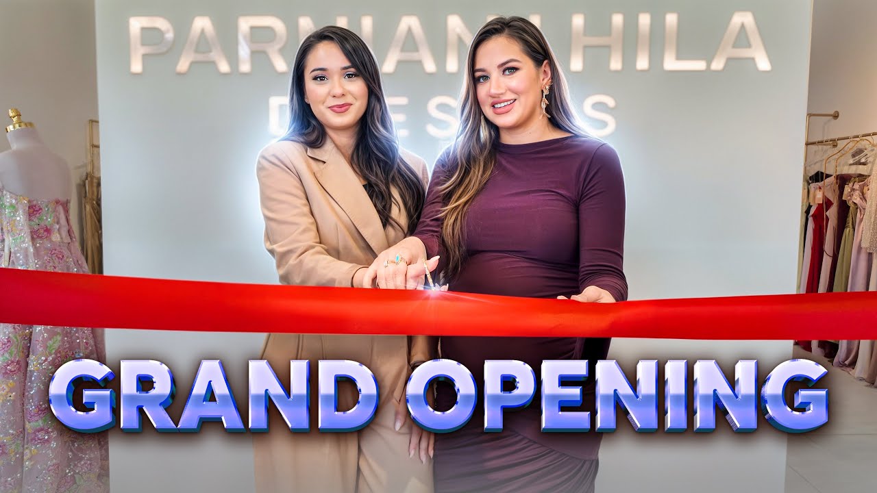 Parnian & Hila Dresses Grand Opening Boutique | افتتاح  لباس فروشی پرنیان و هیله