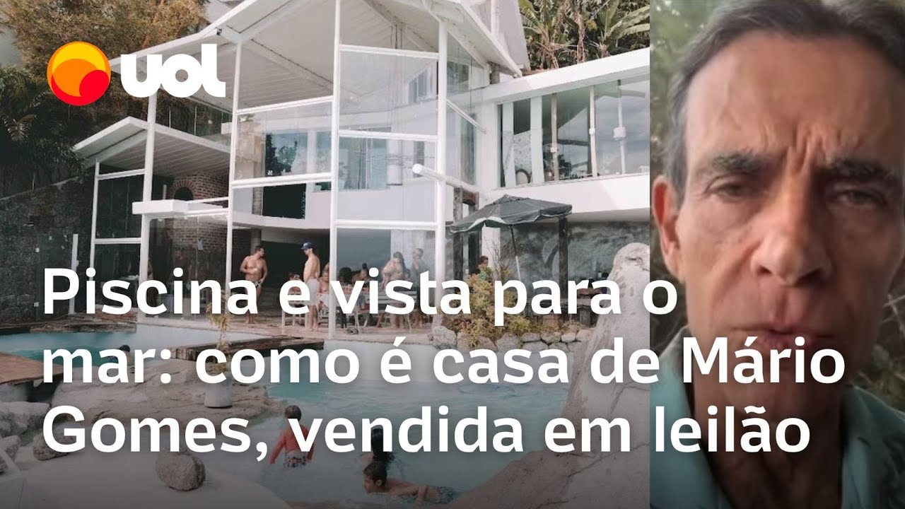 Mário Gomes despejado: Veja como é a casa com piscina e vista para o mar que foi vendida em leilão