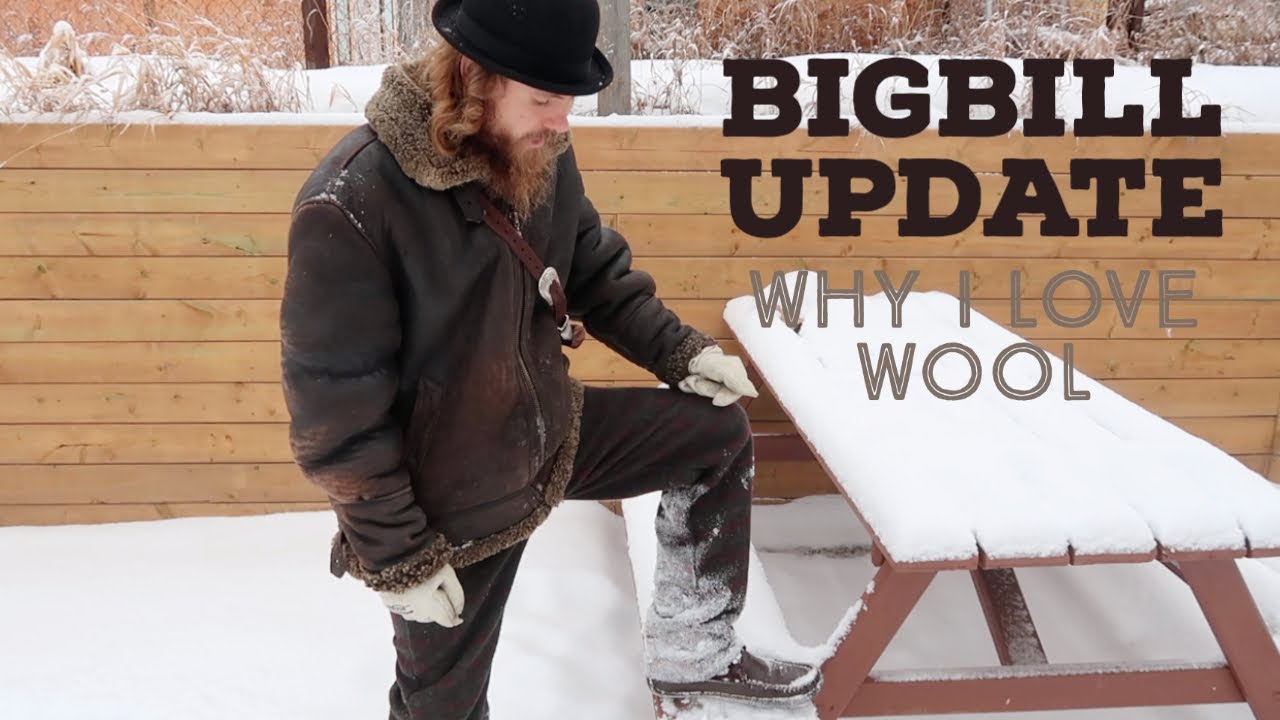 Обновление шерстяных брюк BigBill