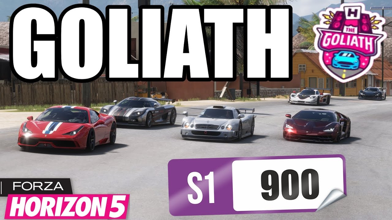 Goliath w klasie S1 900 ! Forza Horizon 5 FH5 PL zabawy DSR TEAM
