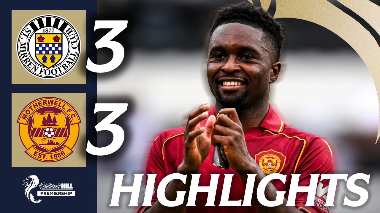 St. Mirren 3-3 Motherwell | HIGHLIGHTS | William Hill Premiership