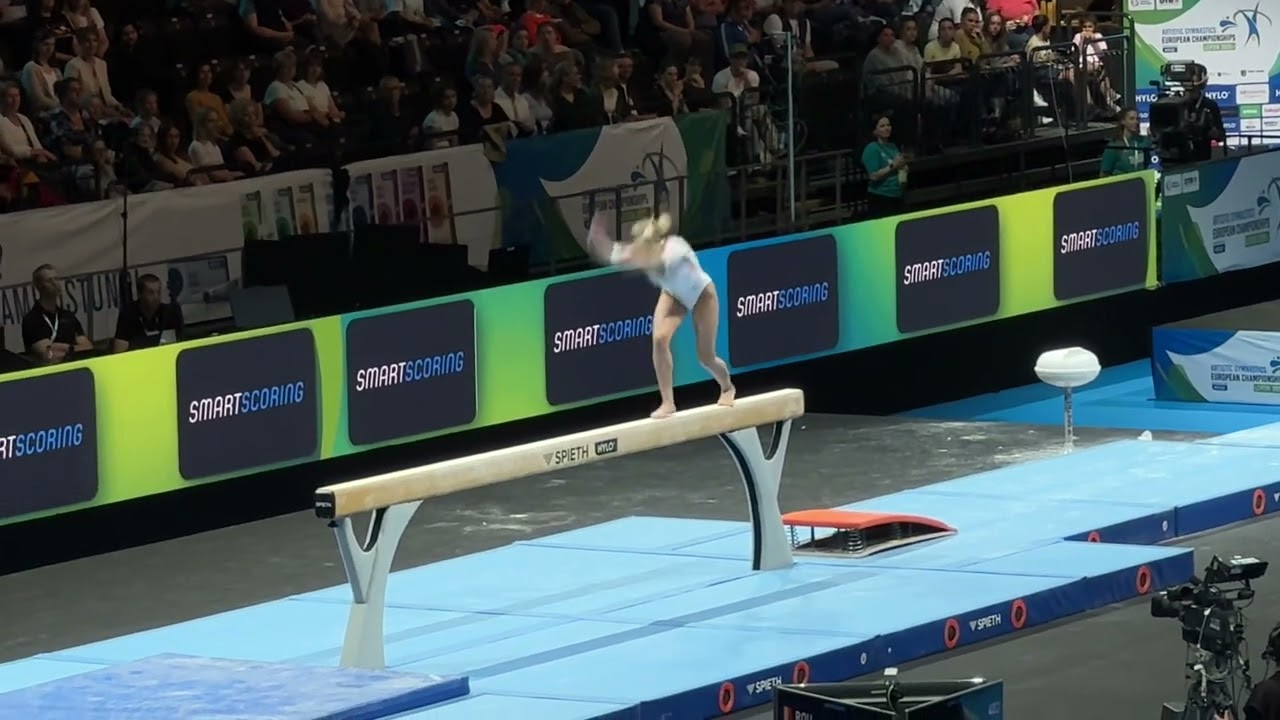 Sabrina Voinea Beam qualifications - 2025 European Championships