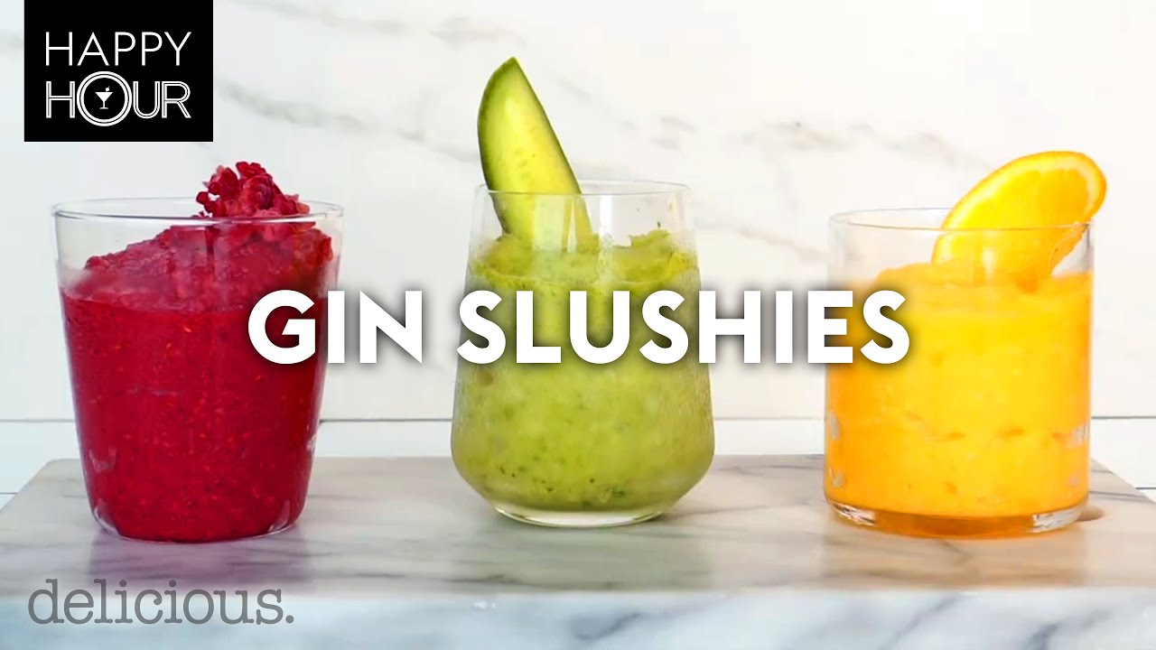 Fruity Gin Slushies For Summer Entertaining | delicious. Australia