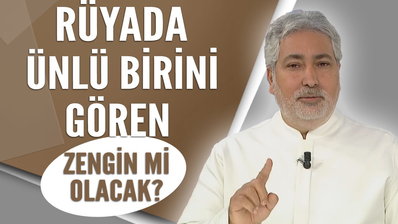 Rüyada ünlü birini görmek ne anlama geliyor? Zenginlik mi gelecek? | Mehmet Emin Kırgil