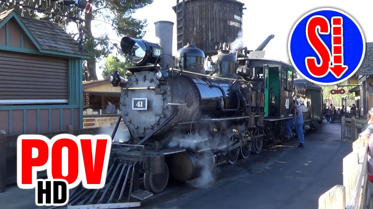 Calico Railroad (HD POV 2014) - Knott's Berry Farm [Ghost Town]