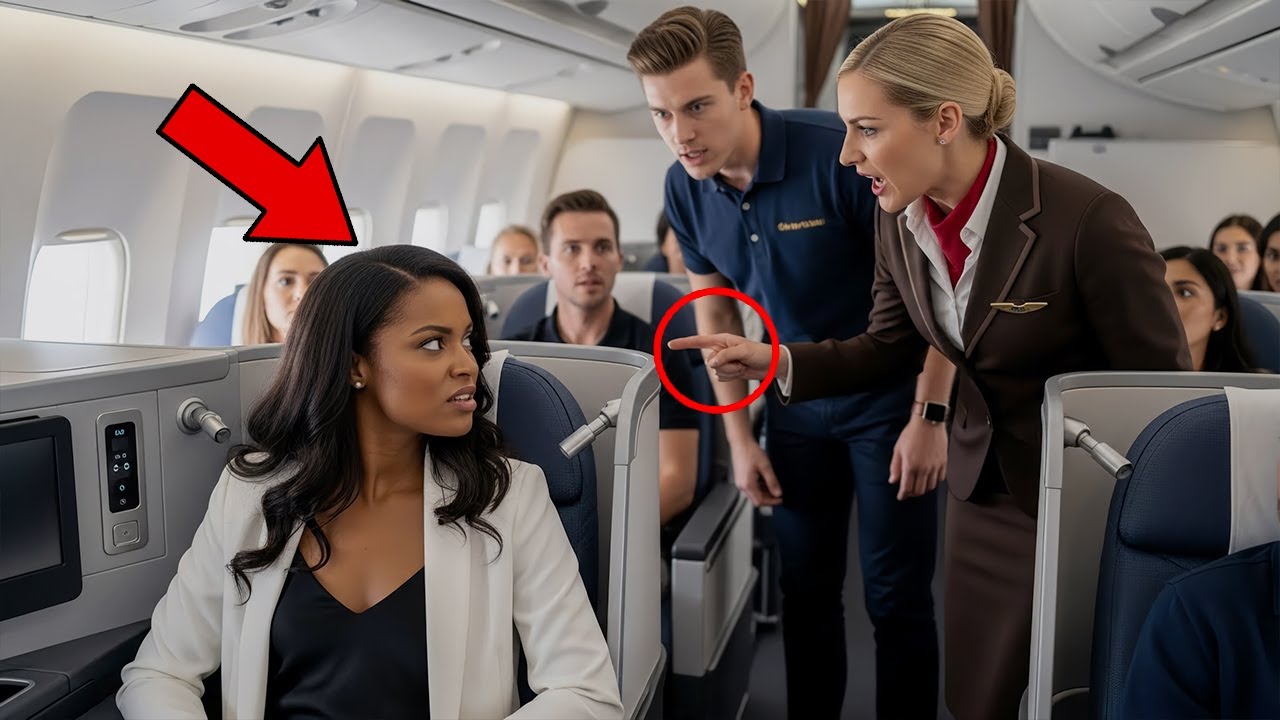 Flight Attendant Mocks Black Woman in Business Class — Minutes Later She Shuts Down the Plane