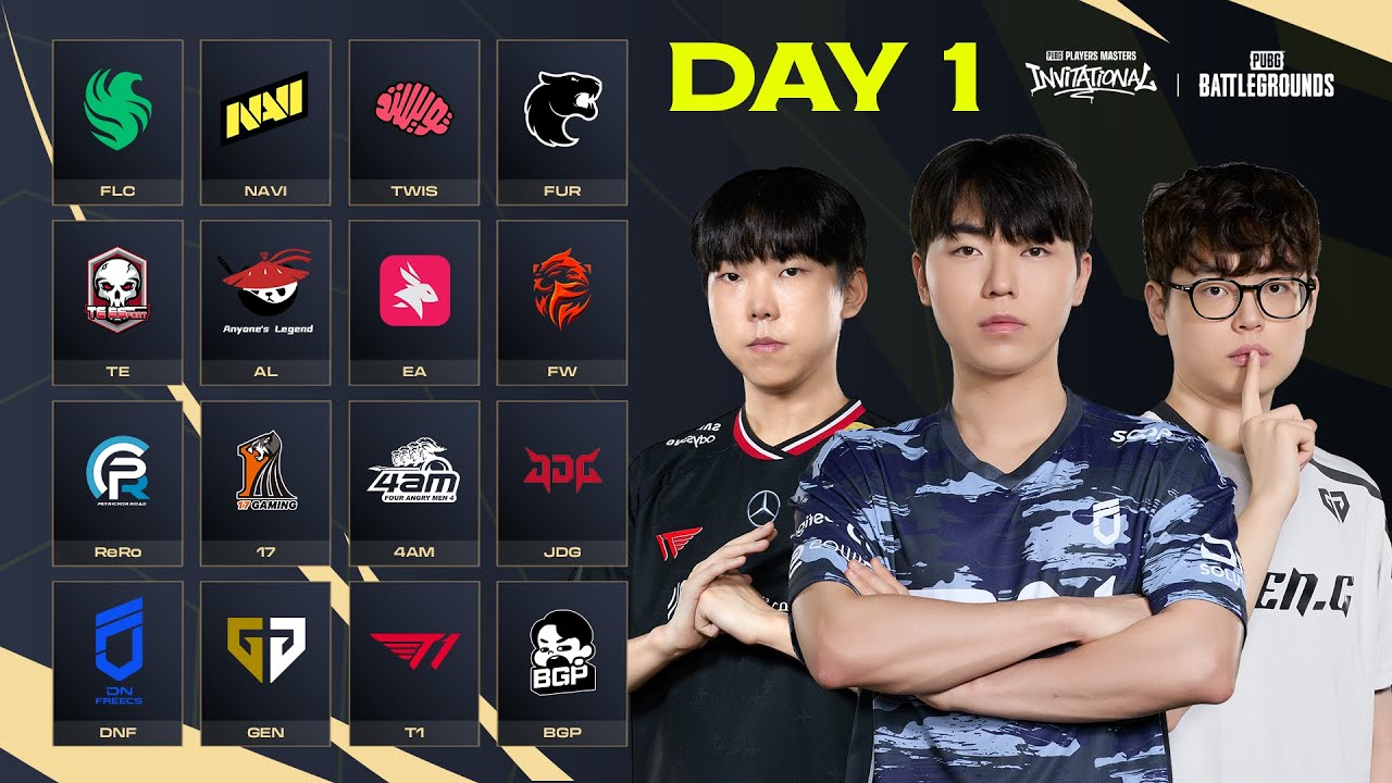 마스터즈 인비테이셔널 DAY 1 | PUBG PLAYERS TOUR [배틀그라운드] [배그]