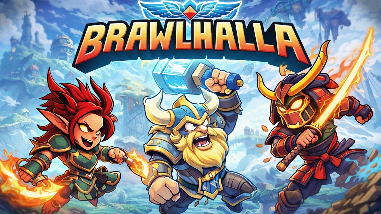 BRAWLHALLA WITH HOMIES | and  HOLLOW KNIGHT   | 🔴 LIVE