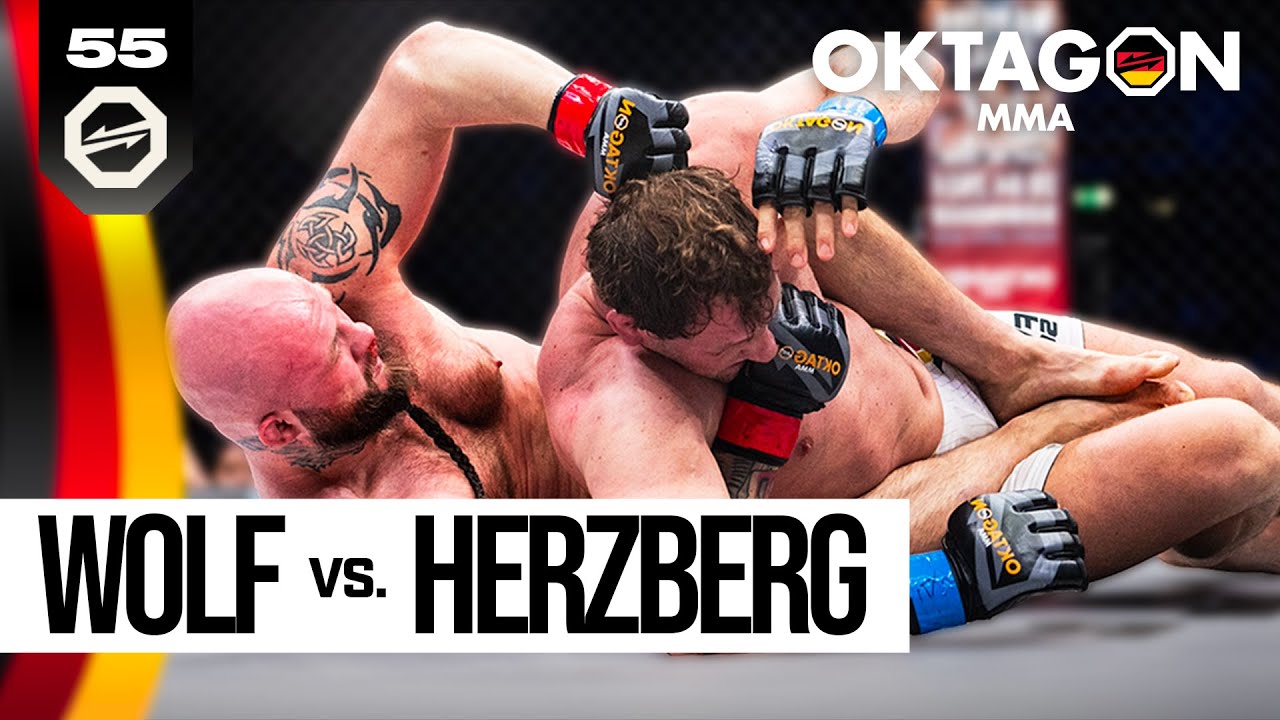 WOLF vs. HERZBERG | FREE FIGHT | OKTAGON 55 🇩🇪
