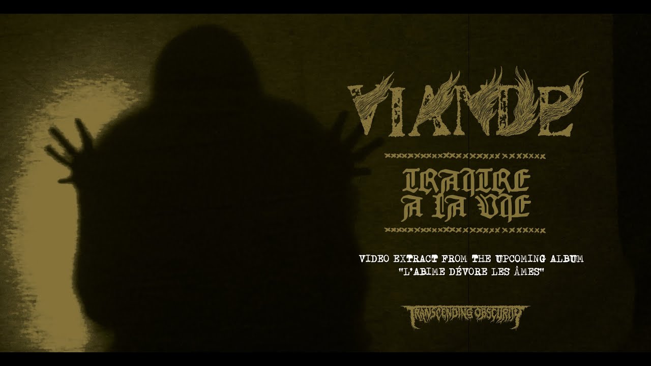 VIANDE (France) - Traitre a la Vie OFFICIAL VIDEO (Death Metal) #transcendingobscurity #deathmetal