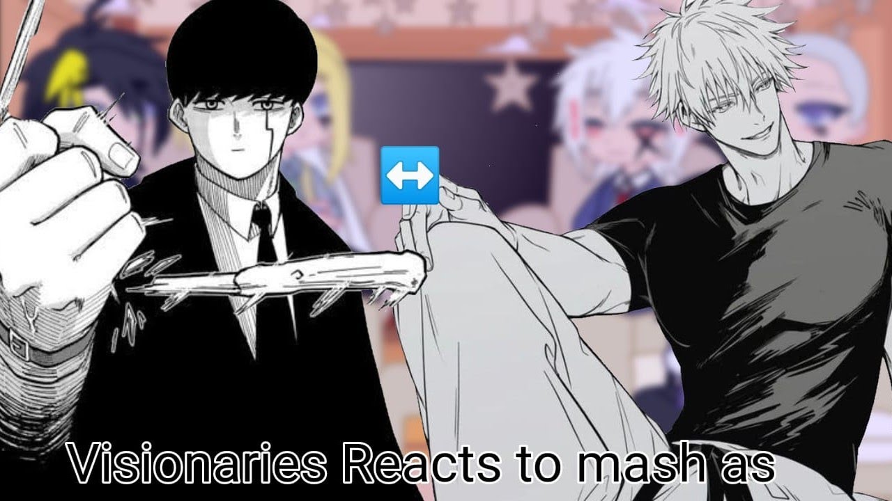 Divine visionaries reacts to Mash as Gojo || Mashle Magic and Muscles || GC