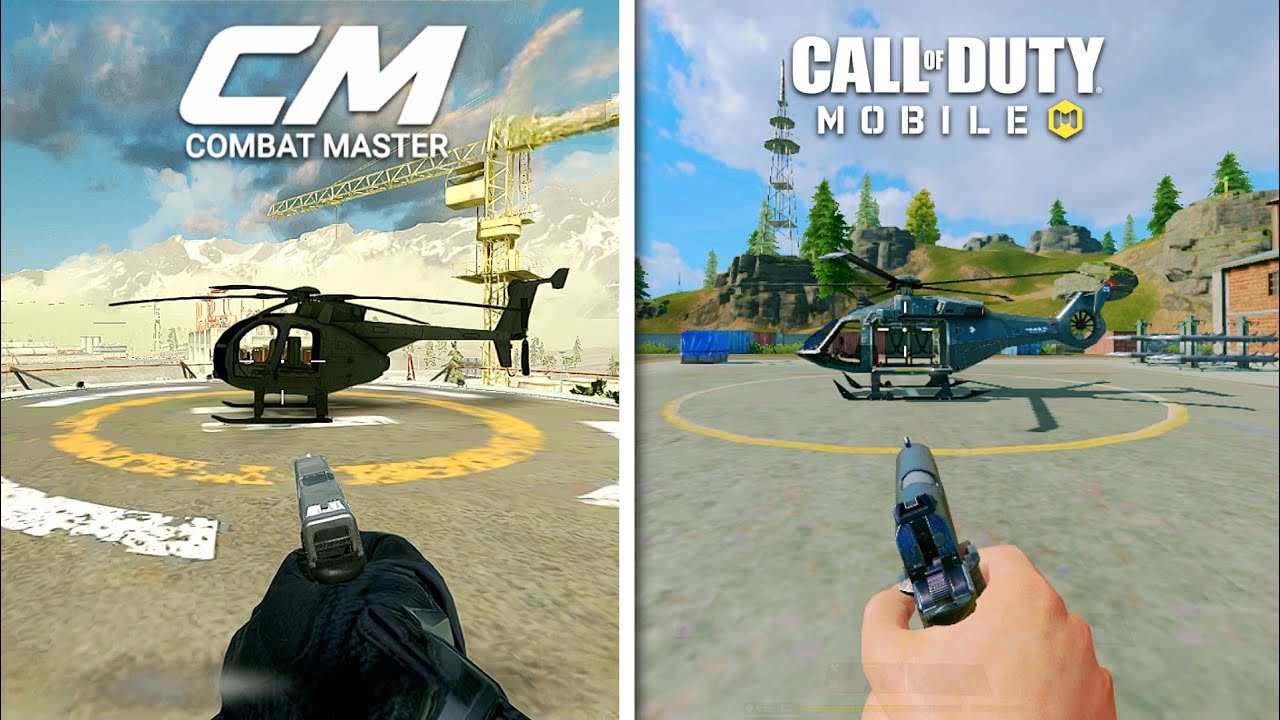 CODMobile Vs Combat Zone - BattleRoyale Comparison