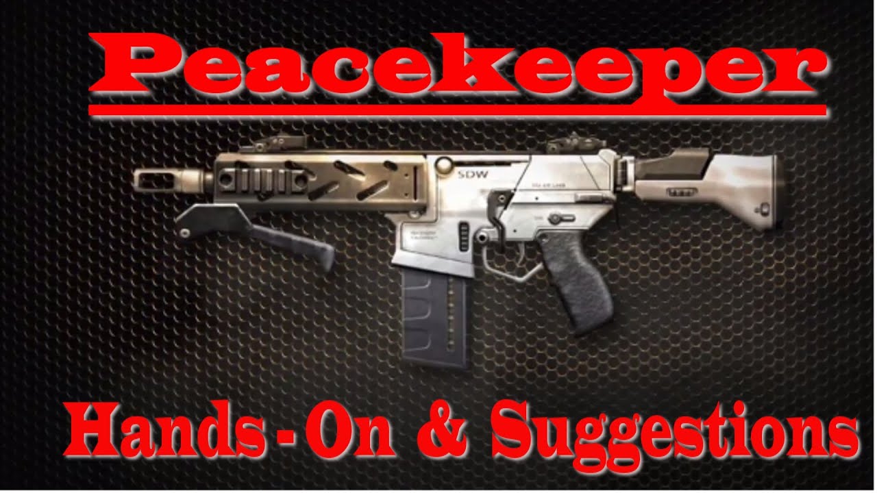 New Peacekeeper Hands-On... Weapon Loadout Tips - Attachments - Commentary - BO2 Revolution