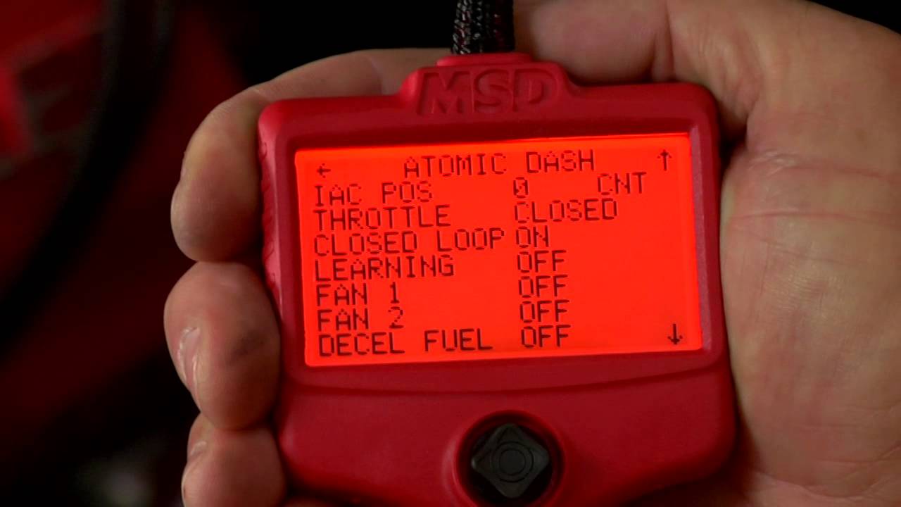 Atomic TBI Idle Adjustment