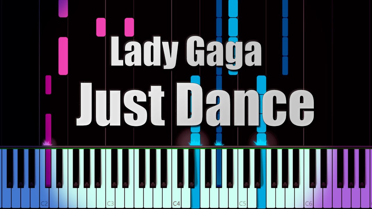 Lady Gaga - Just Dance (Piano Tutorial)