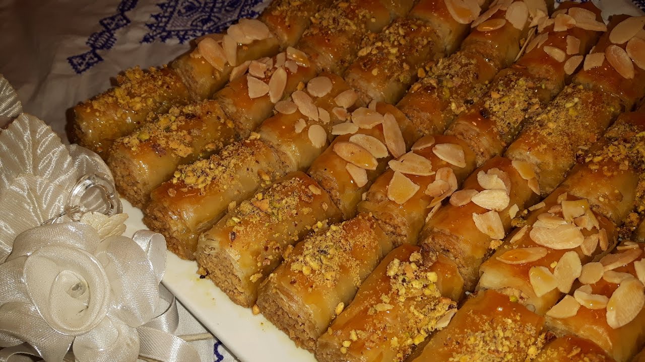 المطبخ البسيط | أسهل و الذ بقلاوة باللوز فالفرن بنكهة مغربية