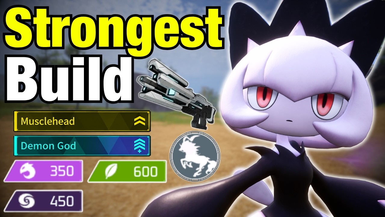 Most OP GUN BUILD in Palworld 1.0 | Melt Bosses