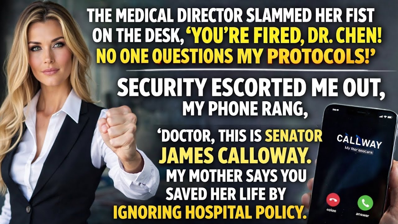 Fired for Saving a Life — But the Patient Was a Senator’s Mother 