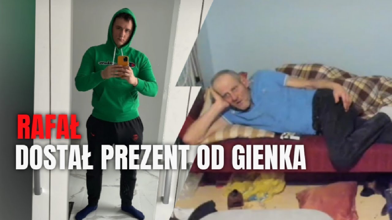 PAPA SMERFIK: RAFAŁ DOSTAŁ PREZENTY OD GIENKA! #PAPASMERFIK #GIENEK #STASIEK #DUCHU #EŁK