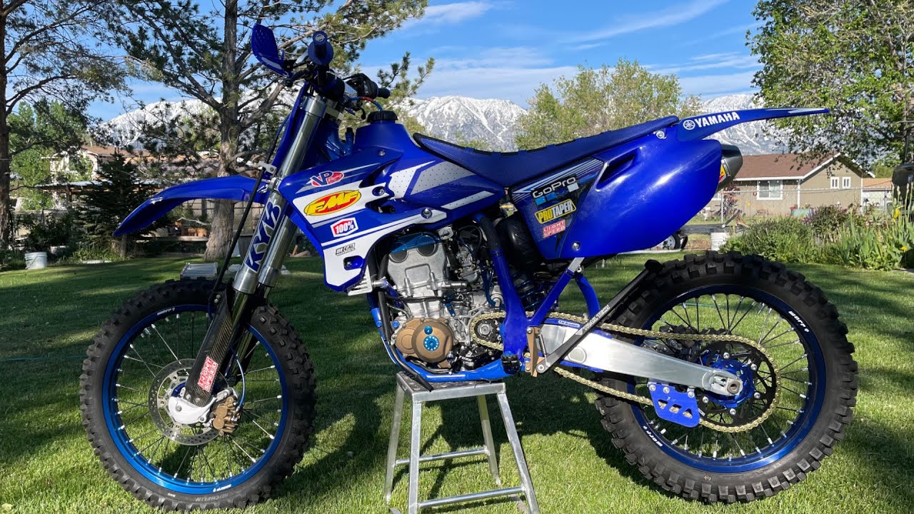 Завершение сборки мотоцикла YZ426F 2002 года!!