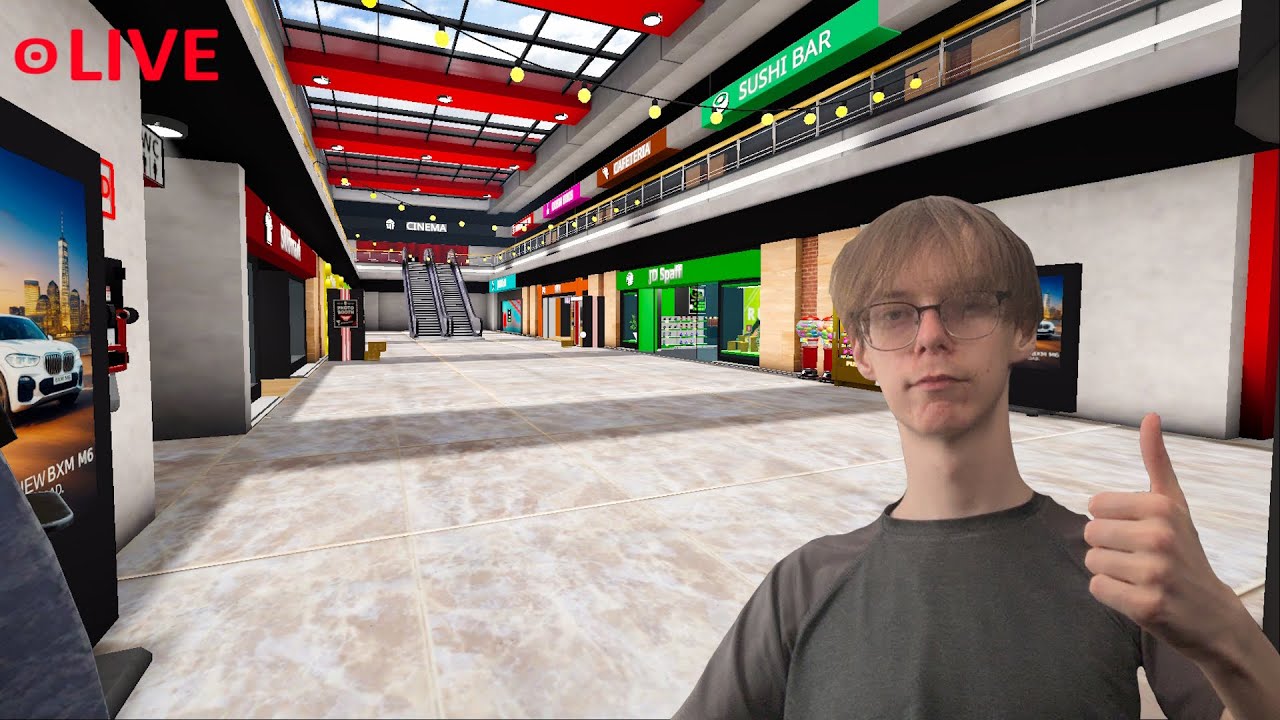 Grinding Achievements! - Mall Simulator (Stream 8)