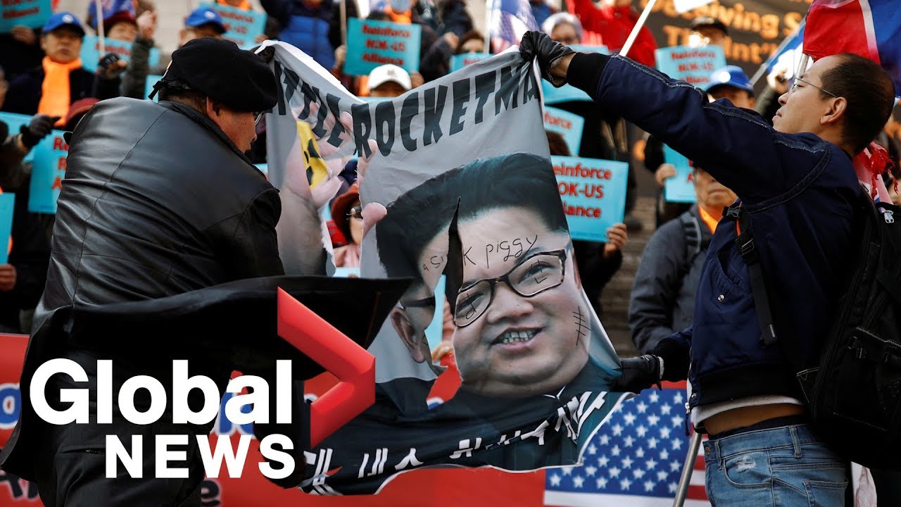 Anti-North Korea rallies held in Seoul ahead of Trump-Kim summit in Hanoi