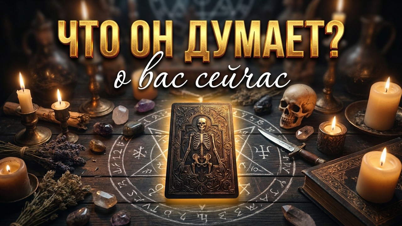 ЧТО ОН ДУМАЕТ О ВАС СЕЙЧАС? ТАРО