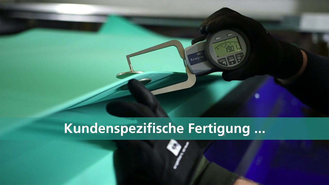 Pahlke Schaumstoffe in 3 Minuten