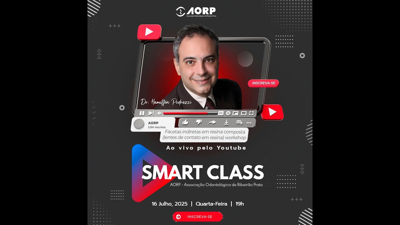 [SMART CLASS] - Dr. Hamilton - Facetas indiretas em resina composta (lentes de contato em resina)