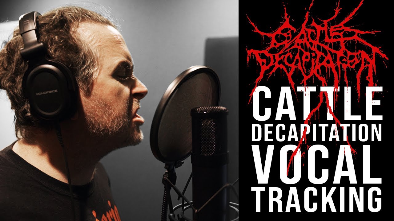 CATTLE DECAPITATION - Recording TRAVIS RYAN'S Vocals for 