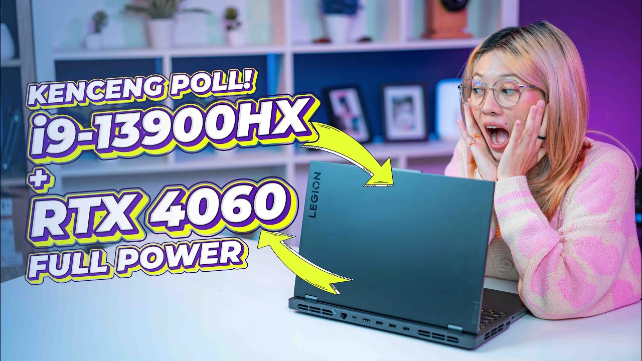 Laptop Gaming Lenovo Indonesia TERBARU 2023! LAYAR 2K TERBAIK! | REVIEW LEGION 5 PRO 16IRX8