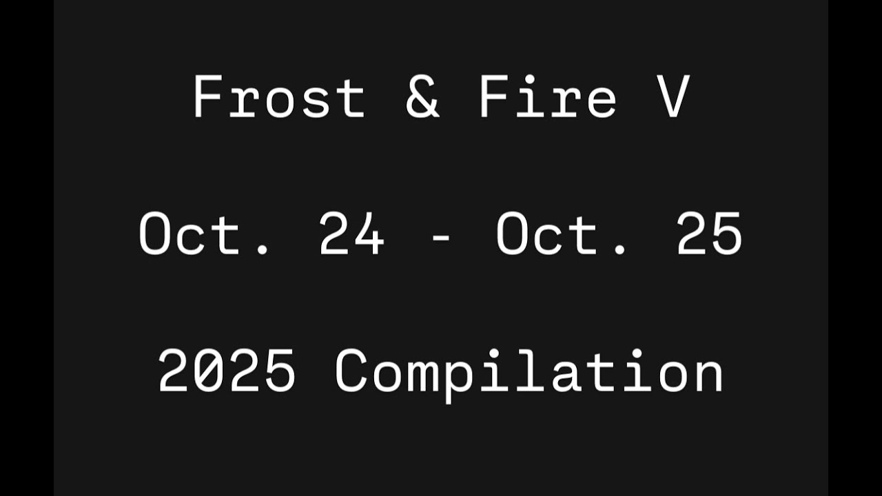 Frost & Fire V 2025 - LIVE Compilation of: Haunt, Bitch, Hands of Goro, Intranced, & Cirith Ungol