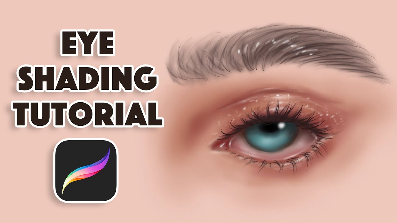 Eye Shading Tutorial in Procreate | Procreate Tutorial for Beginners