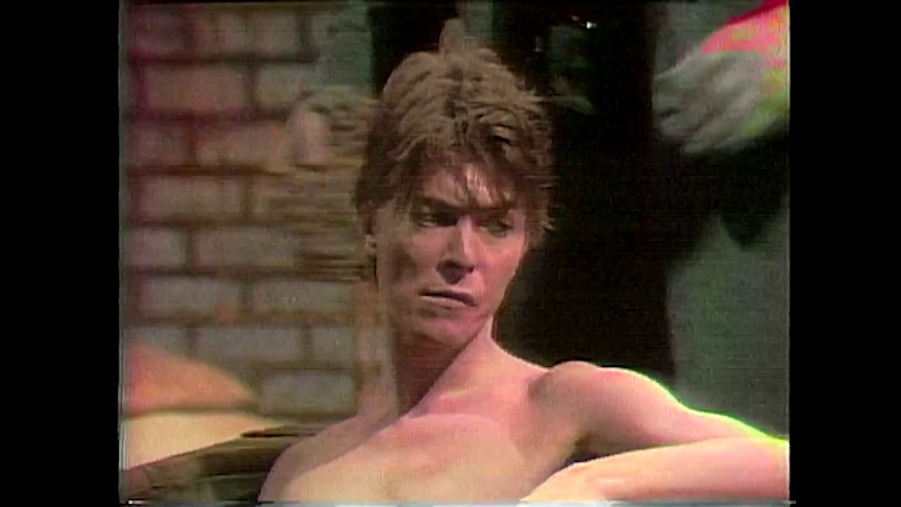 David Bowie Elephant Man excerpt ABC TV US about 1981