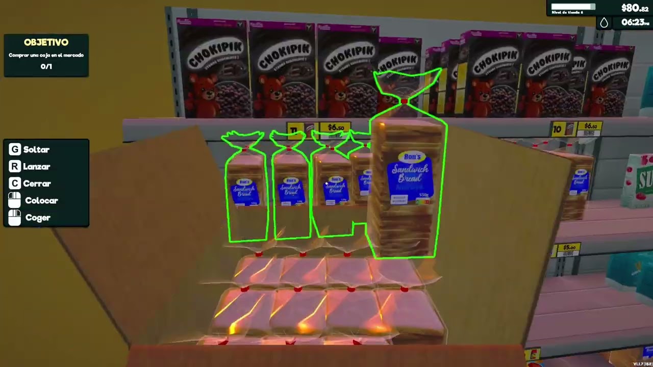 JUGANDO SUPERMARKET SIMULATOR #4