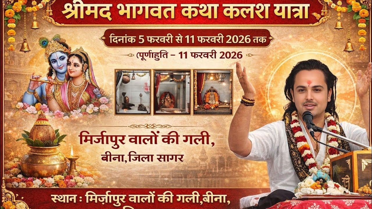 पहले दिन की गोकर्ण धुंधकारी@#दीपेश कृष्ण 