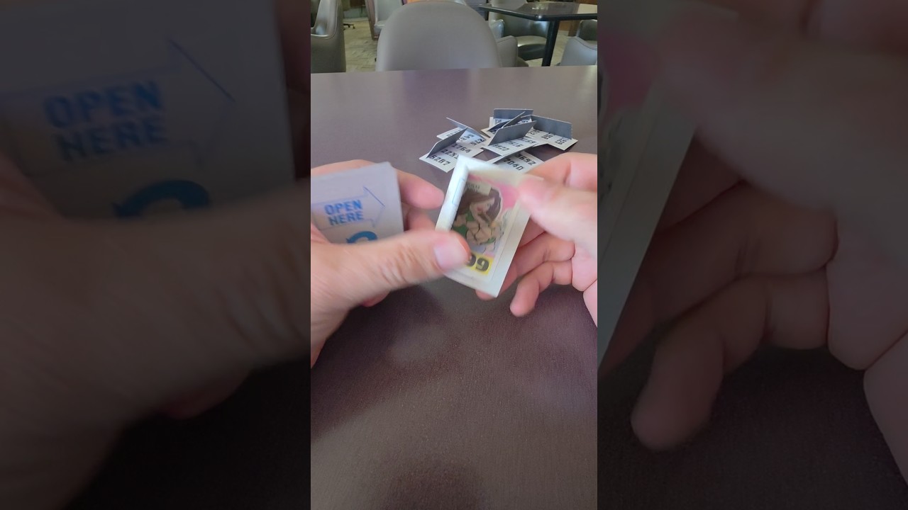 The biggest win! #pulltabs #gambling #asmr