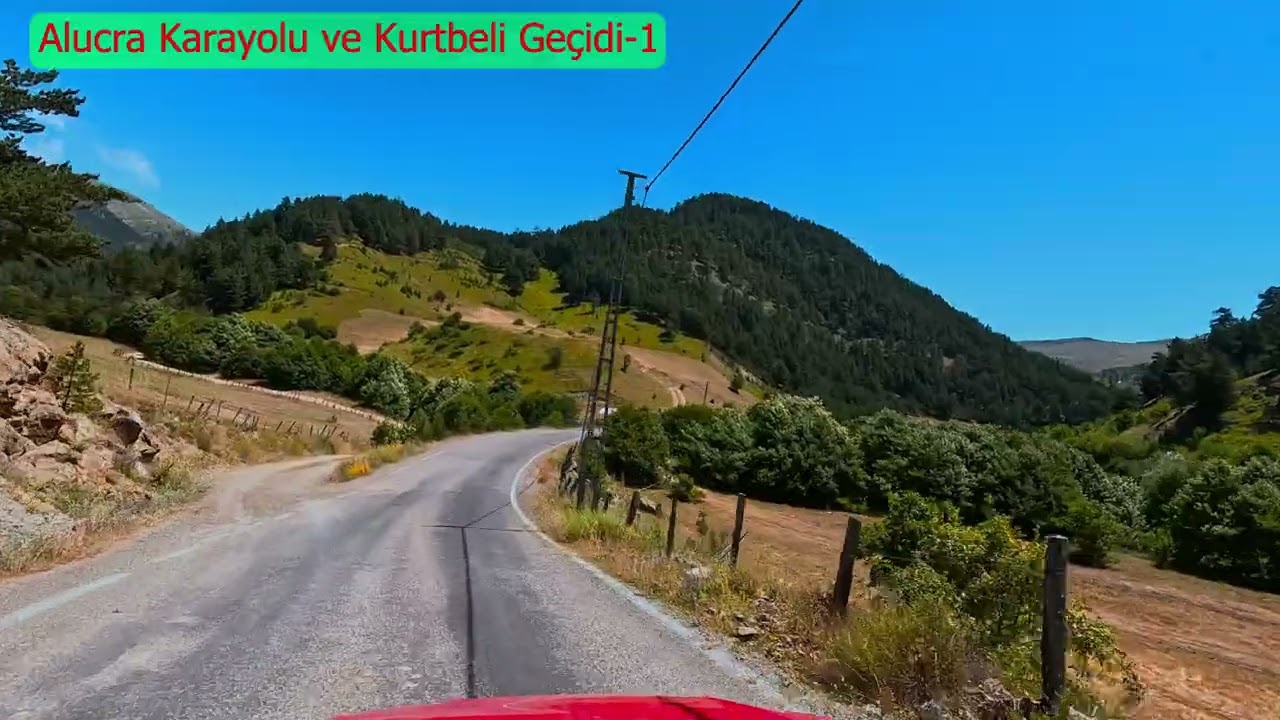 ALUCRA TOHUMLUK KÖYÜ , KURTBELİ GEÇİDİ 4K HDR
