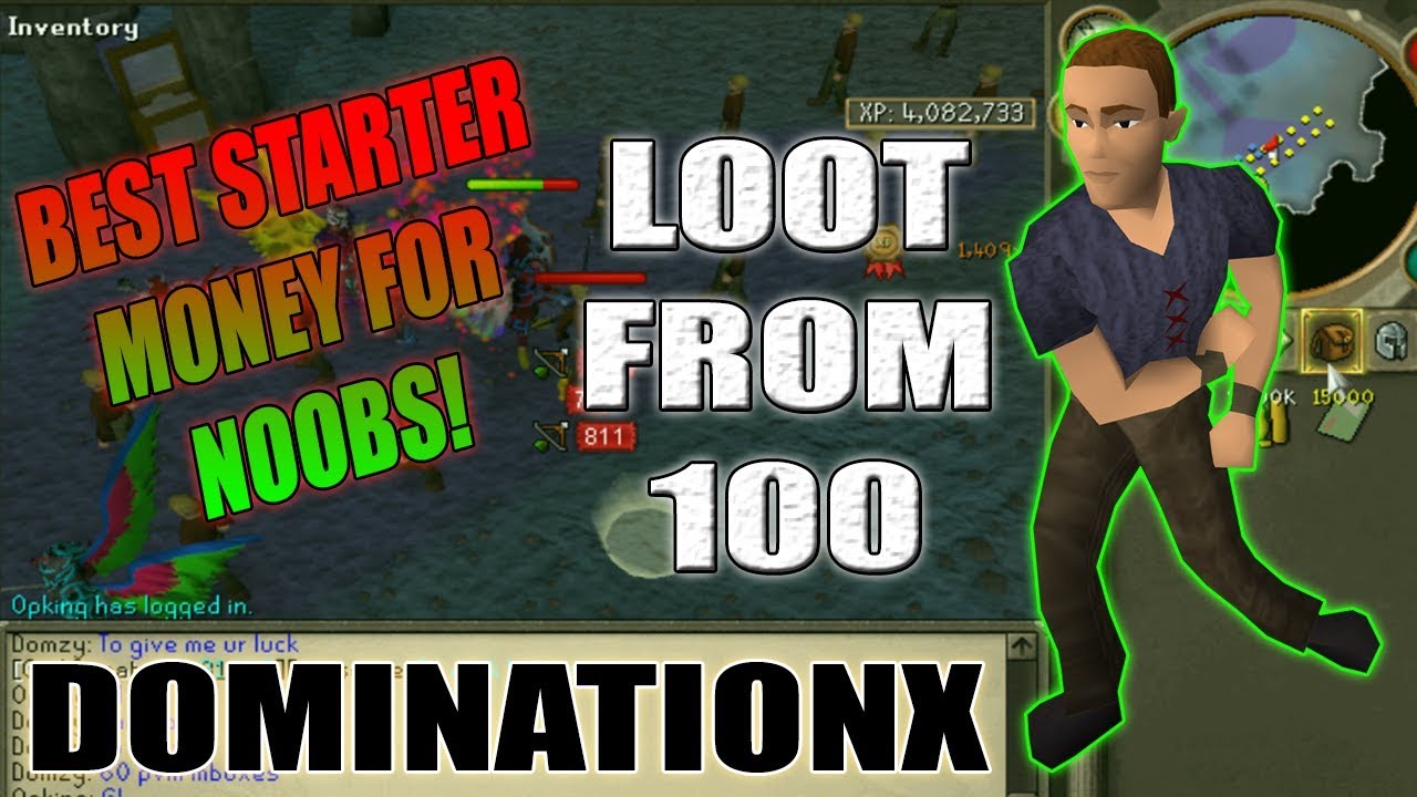 *BEST STARTER MONEY* : LOOT FROM 100 MEN - DominationX